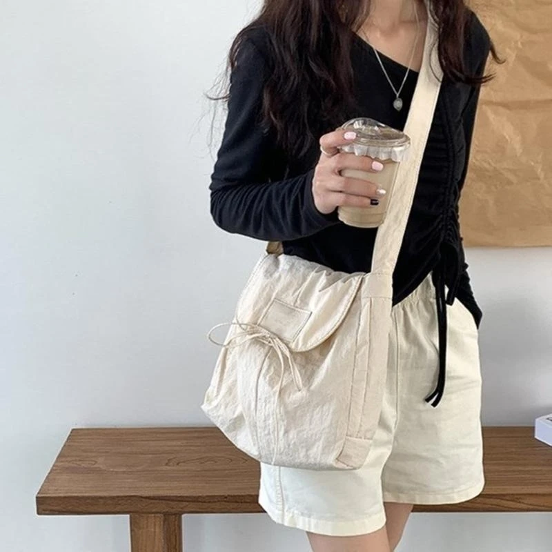 

G5AE and Fashionable Nylon Shoulder Bag Convenient and Stylish Crossbody Bags for Various Occasions