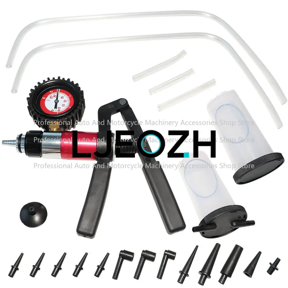 

Manual Vacuum Pump Suction Gun Air Pump Automobile Pumping Dual-purpose Vacuum Meter Brake Pumping Unit