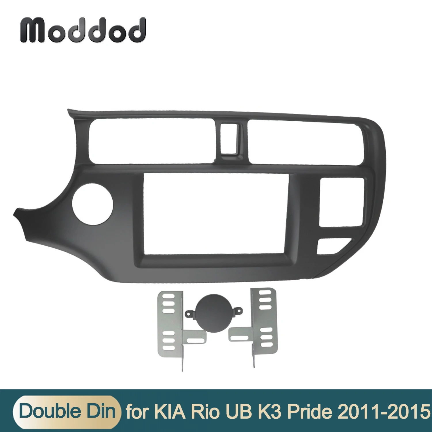 

Radio Fascia for KIA Rio UB K3 Pride 2011-2015 Stereo GPS DVD Player Install Surround Panel Face Plate Dash Mount Trim Kit Frame