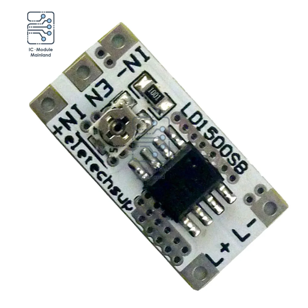 Adjustable Current LED Driver DC 3.3V 3.7V 5V LED Driver 28-1500MA Constant Current Adjustable Module for Arduino