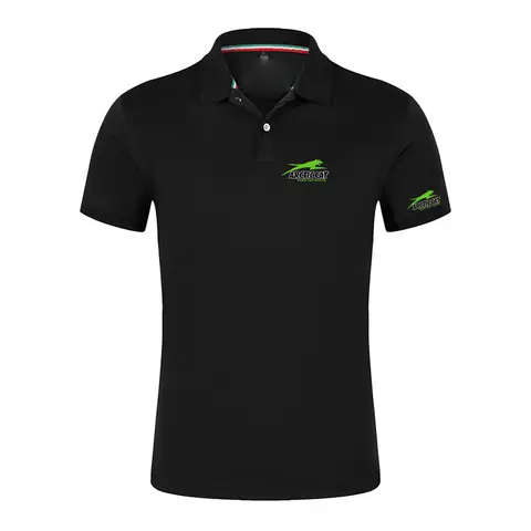 Arctic Cat 2026 Summer New Polo Shirt Men Casual Work T Shirts Quick Dry Short Sleeve Golf Shirt High Quality T shirt