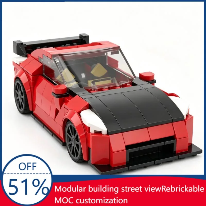 287-pieces-modele-de-voiture-de-sport-rouge-nissan-personnalise-blocs-de-construction-personnalises-bricolage-jouet-educatif-pour-enfants-cadeaux-de-noel