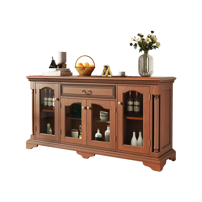 

Дизайнерский деревянный шкаф-буфет во французском стиле, американский стиль, шкаф для гостиной, резьба по прихожую, деревянный консольный столик