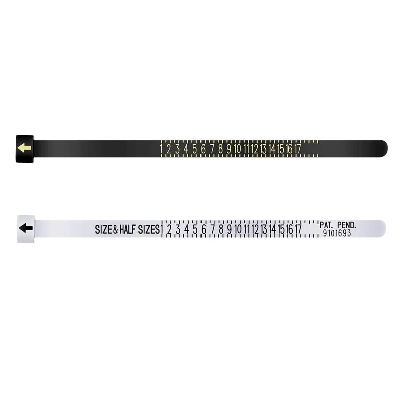 Men And Womens Sizes Rings Sizer Jewellery Tool Measurement Belt Usa Standard American Finger Tester Finger Measure Custom Logo