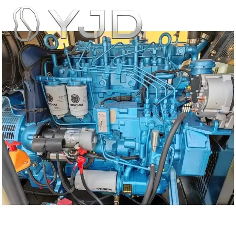 YJD 25 KVA Single Phase Diesel Generator Global Power 50Hz 1800rpm ATS Remote Control Silent Type Open Frame Standby