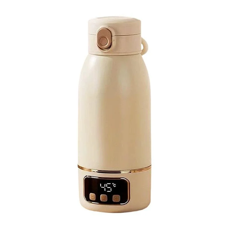 

Электрический чайник AC39-500Ml, умный портативный USB перезаряжаемый с контролем температуры, идеально подходит для детского молока, воды, чая для путешествий