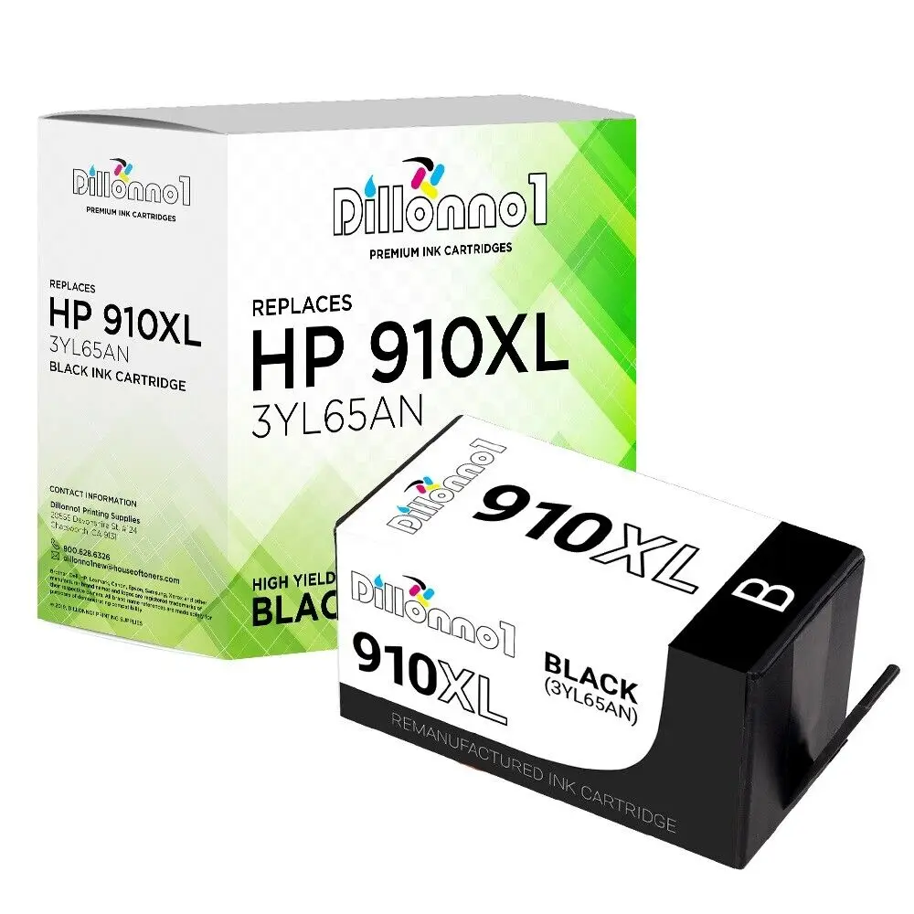 910XL B Ink Cartridges for HP OfficeJet Pro 8025 8035 8020 8010 8021 8030 8028