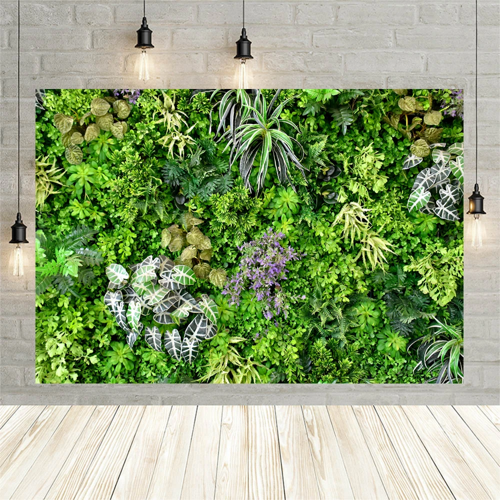 Plant Vines Flowers Leaves Banner Backdrop Custom Nature Theme Room Birthday Photography Poster Decoration Photo Wall Background