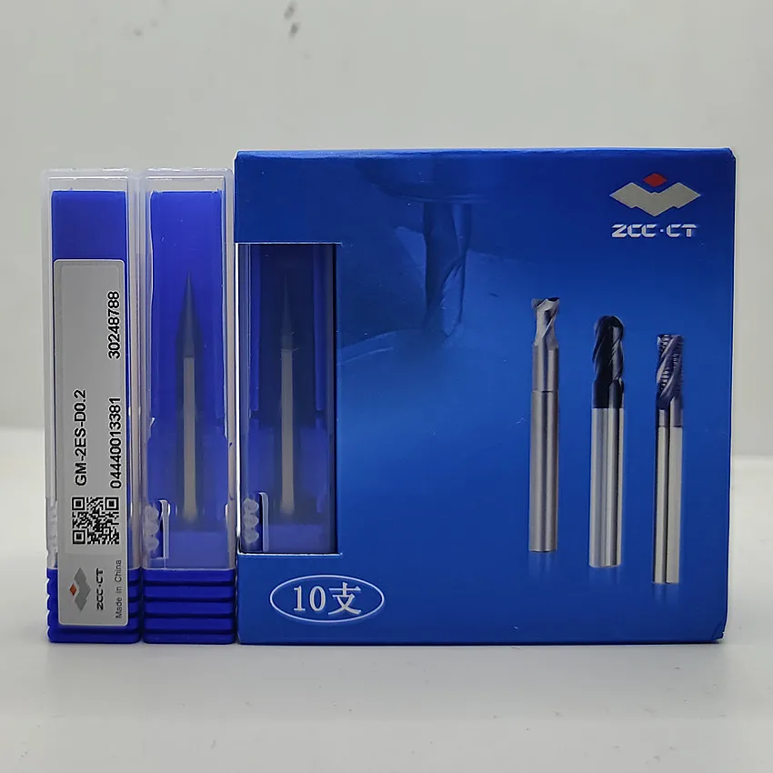 

GM-2ES-D0.2 ZCC.CT GM-2ES Two blade straight handle Small diameter Flat end mills 2T Flat End Mills 2 Flutes Flat End Mills