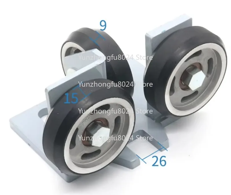 Elevator Parts Counterweight High-speed Wear-resistant Guide Boots 90 * 30 * 6202
