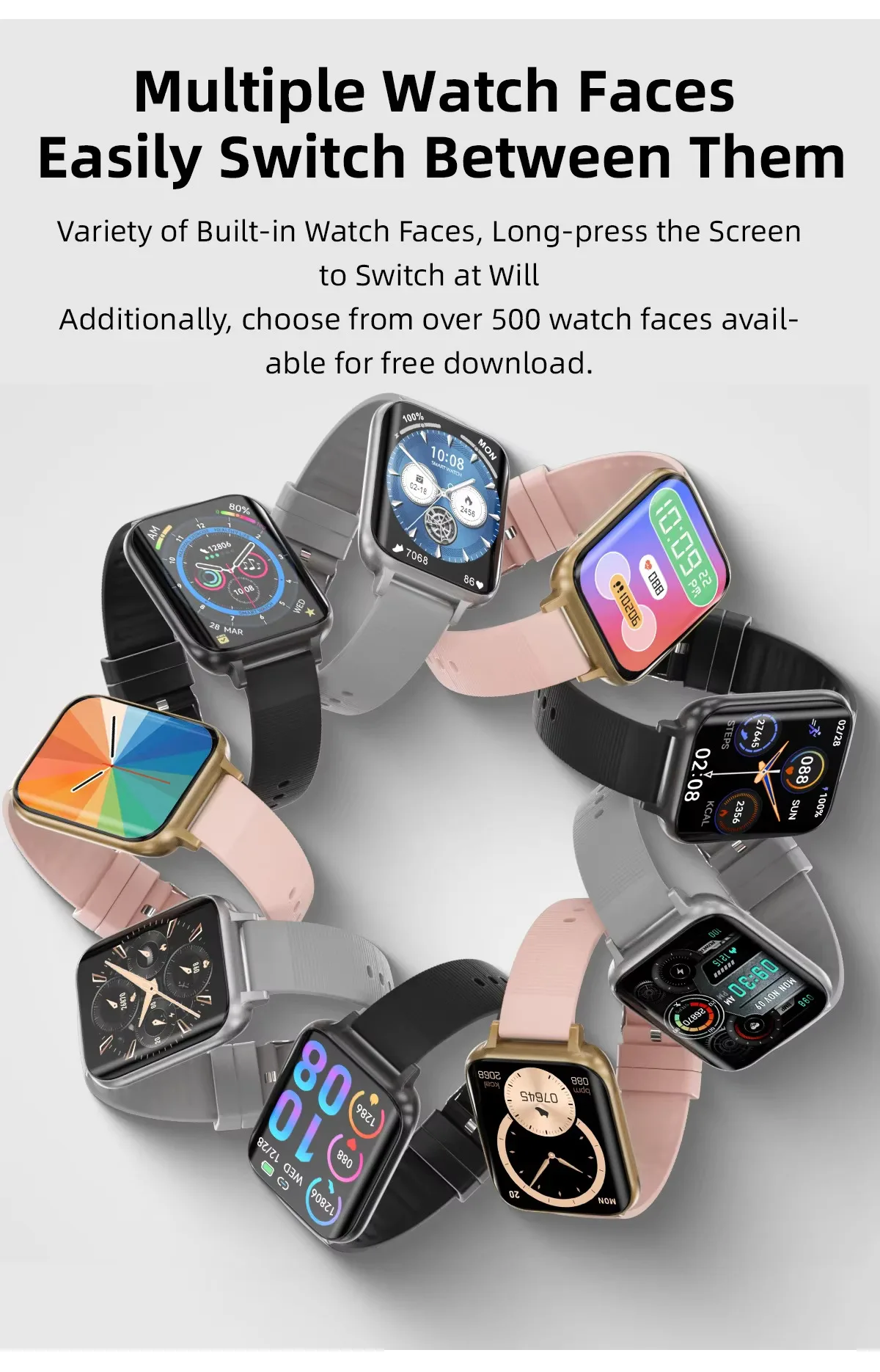 Zordai OD1 ساعة ذكية HK10 Ultra 3 WF WiFi ساعة ذكية للرجال AMOLED 2GB ChatGPT الصحة الرياضة Smartwatch BT Call AI Assiant TXT