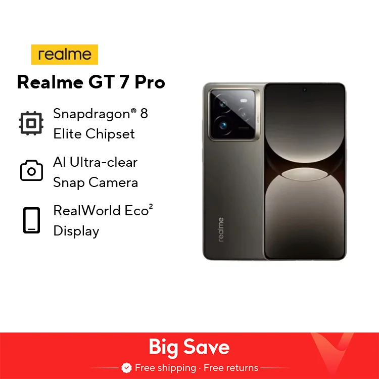 Глобальная версия Realme GT 7 Pro
