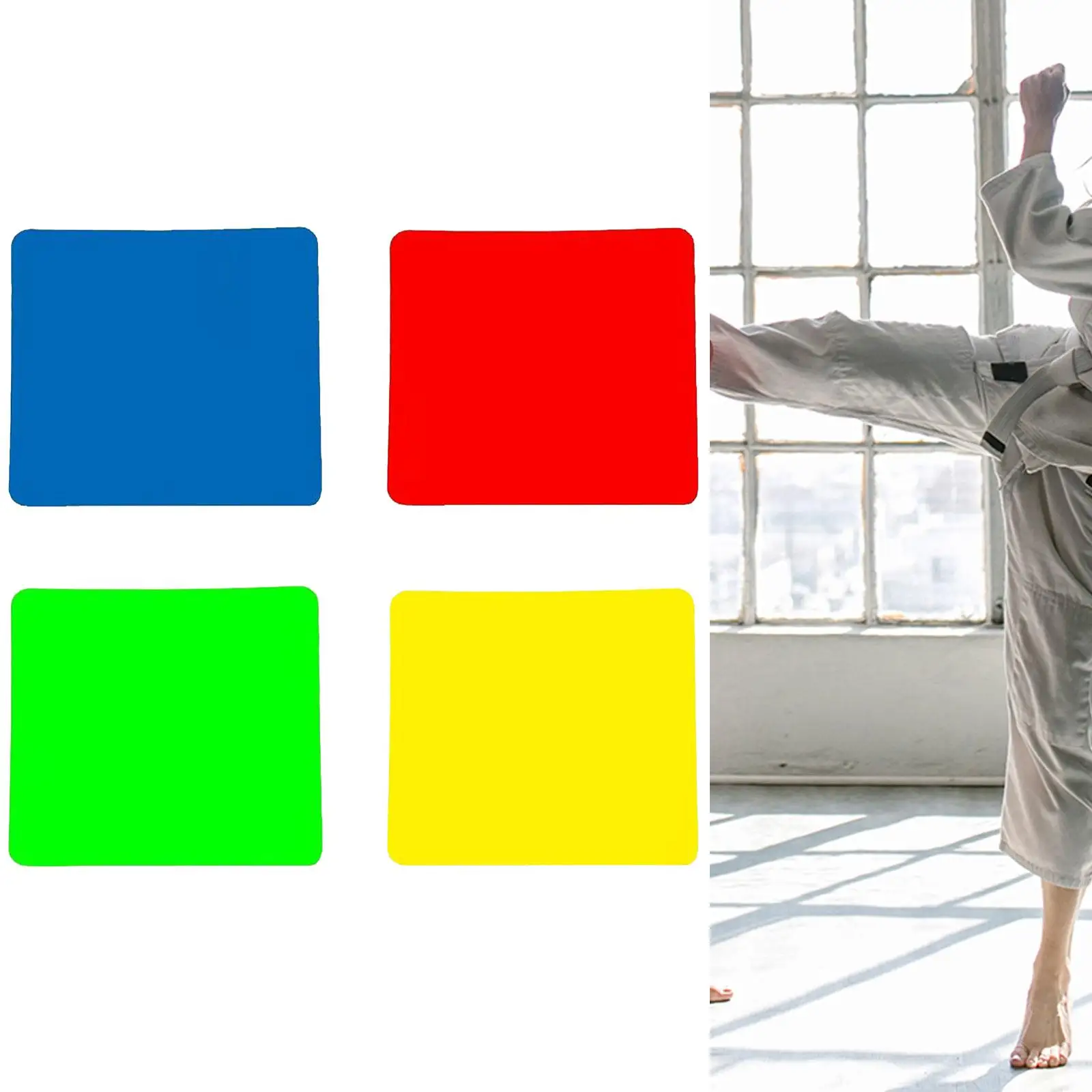 

Karate Breaking Board Kick Board Training Board Foam Panel Training Equipment Punching Pad Reusable Martial Arts Break Boards