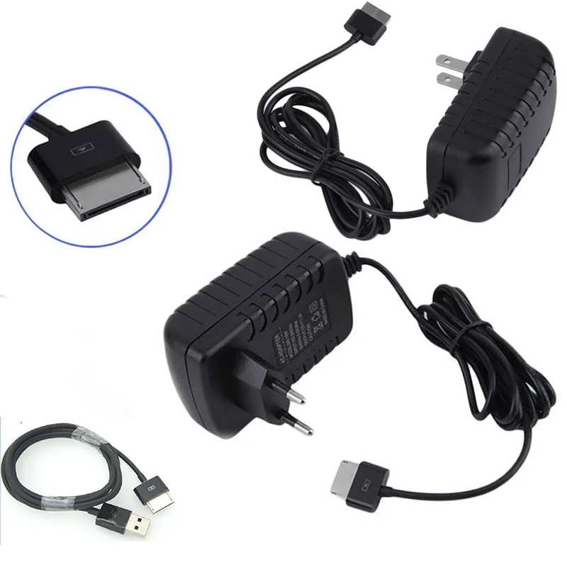 1PCS USB Cable or AC Power Adapter Charger for Asus Vivo Tablet RT TF600 TF600T TF600TL TF600TG TF701 TF810C SMART MT310T Charge