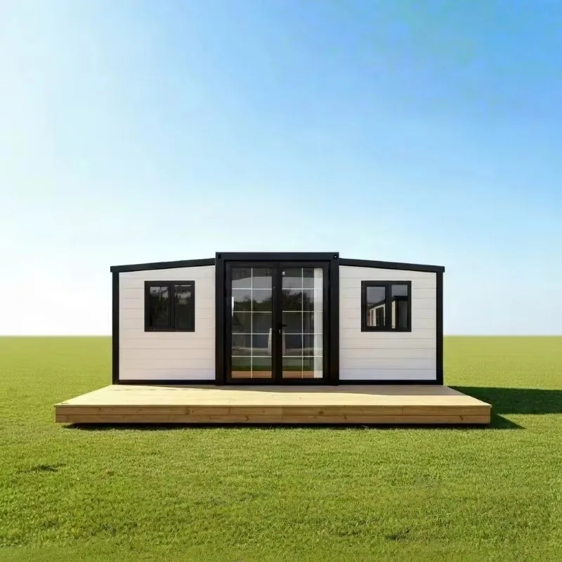 Portable 20ft Foldable Mobile Container Dwelling Custom Modular Folding House Perfect for Office Workspace and Home‑living Needs