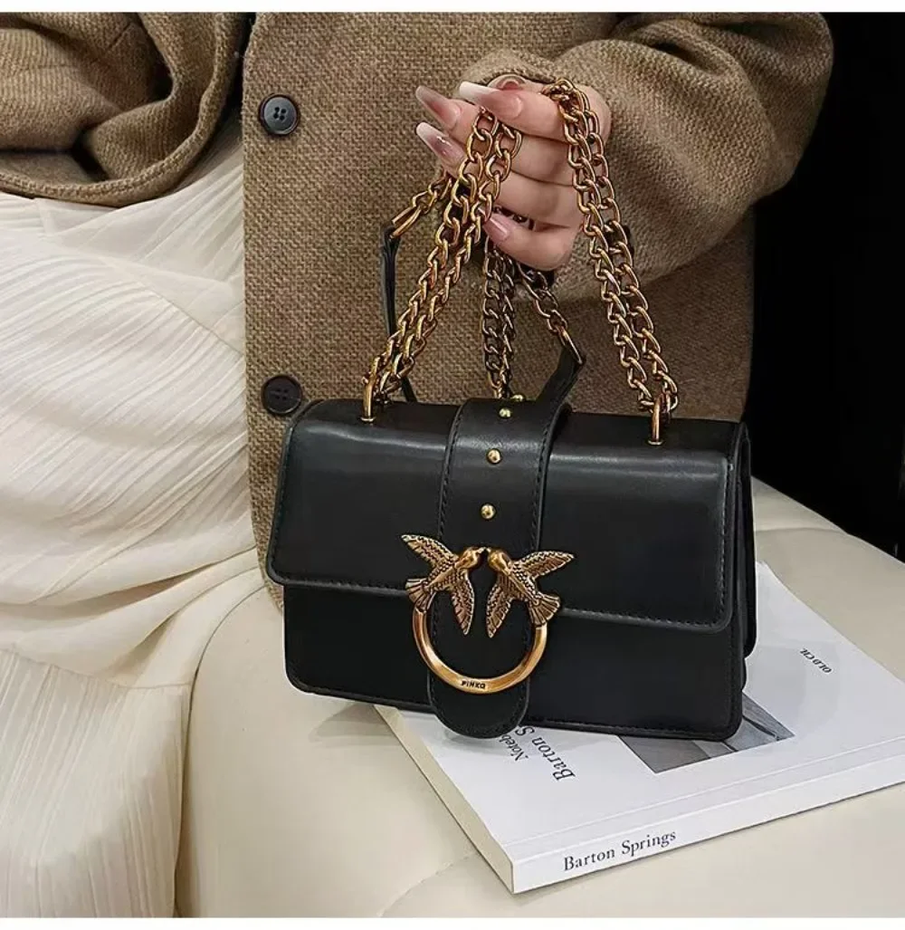 2026 Frühjahr/Sommer Kleiner Vogel Geprägte Unterarm-Schultertasche Neue Casual-Handtasche Ketten-Umhängetasche Geeignet für Frauen.689 – Detail 19