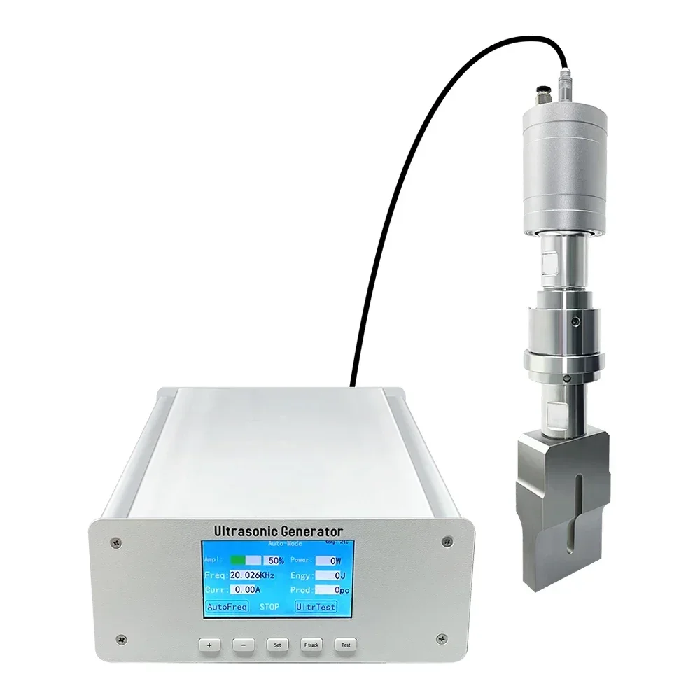 Sistem Mesin Pemotong Label Kain Ultrasonik