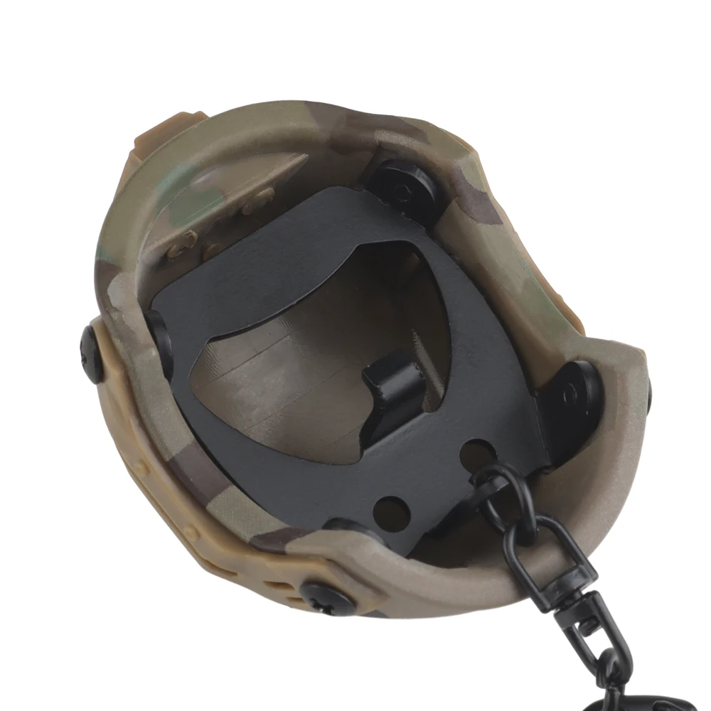 Llavero casco táctico – Mini abridor botellas militar colección - imagen 3