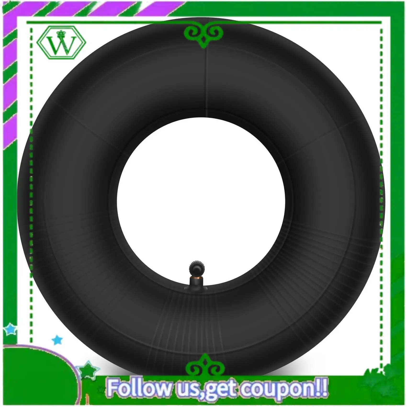 Upgraded 4.10/3.50-4 Inner Tube For Wheelbarrows, Tractors, Mowers, Carts Electric Three-Wheel Four-Wheel Scooter ATV