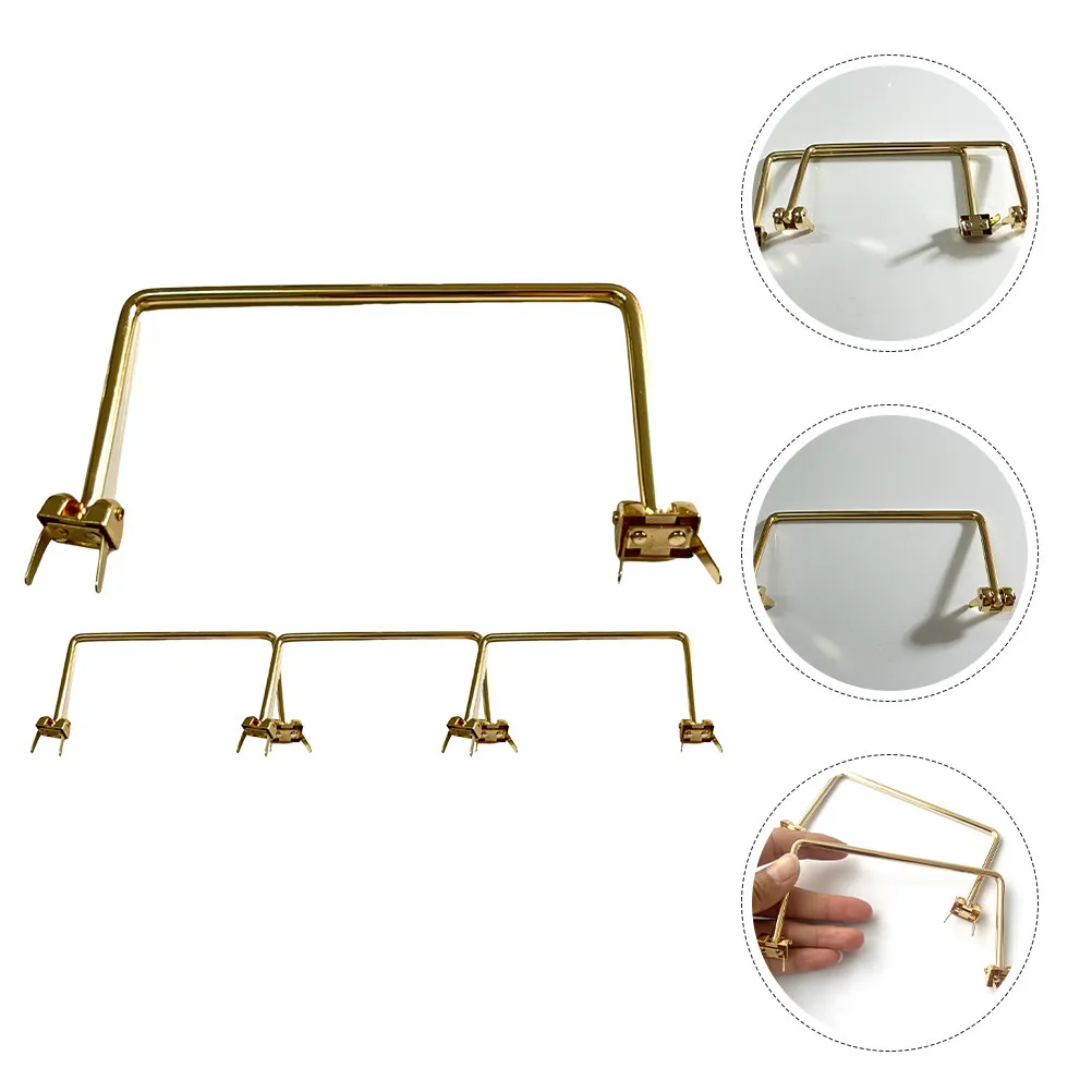 4pcs Metal Jewelry Box Handles – Sturdy Replacement Pulls for Gift Boxes & DIY Craft Projects