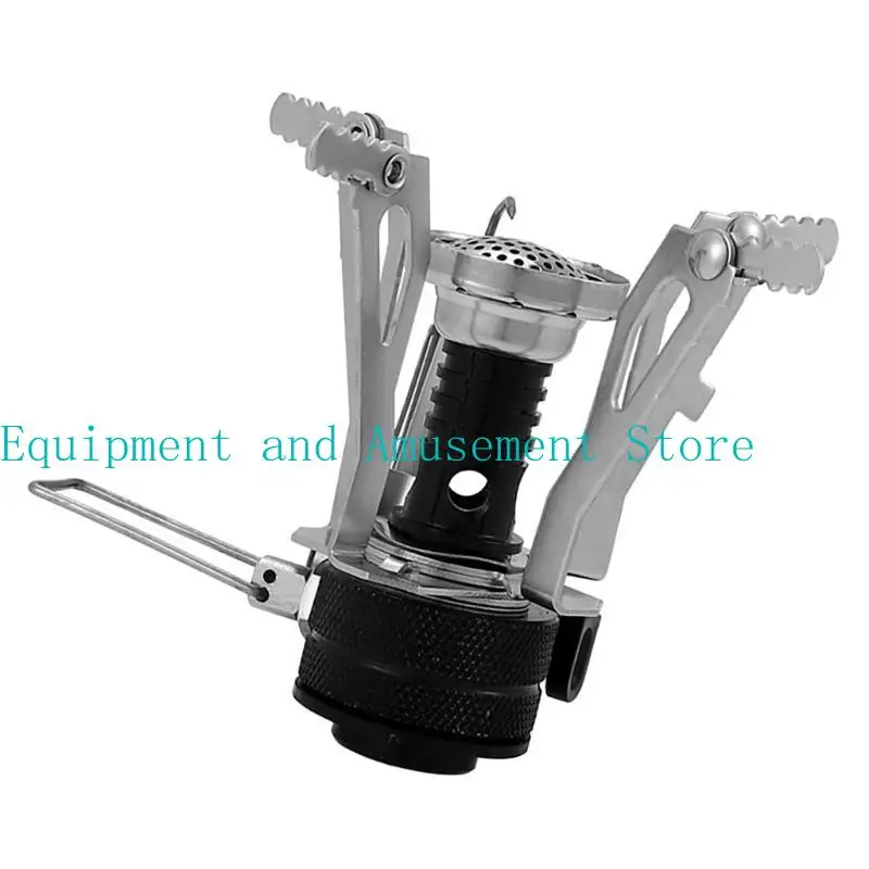 

Y1UC Camp Stove Piezo Ignitions Outdoor Cooking Gas Butanes Burners Folding Stove