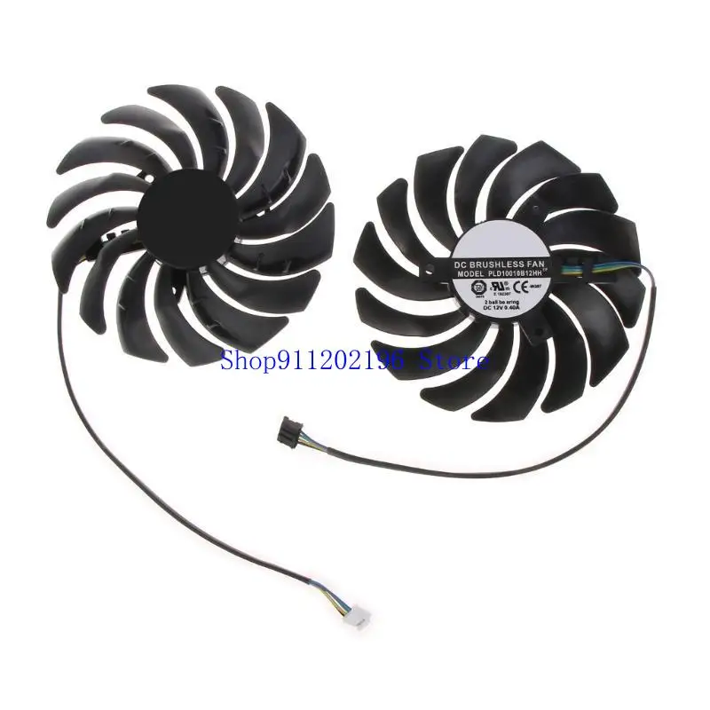 P82A 1PC 95mm PLD10010S12HH DC12V 4Pin Graphics Card Cooling Fan for MSI 3070 3060 3060Ti VENTUS 2X OC Video Card