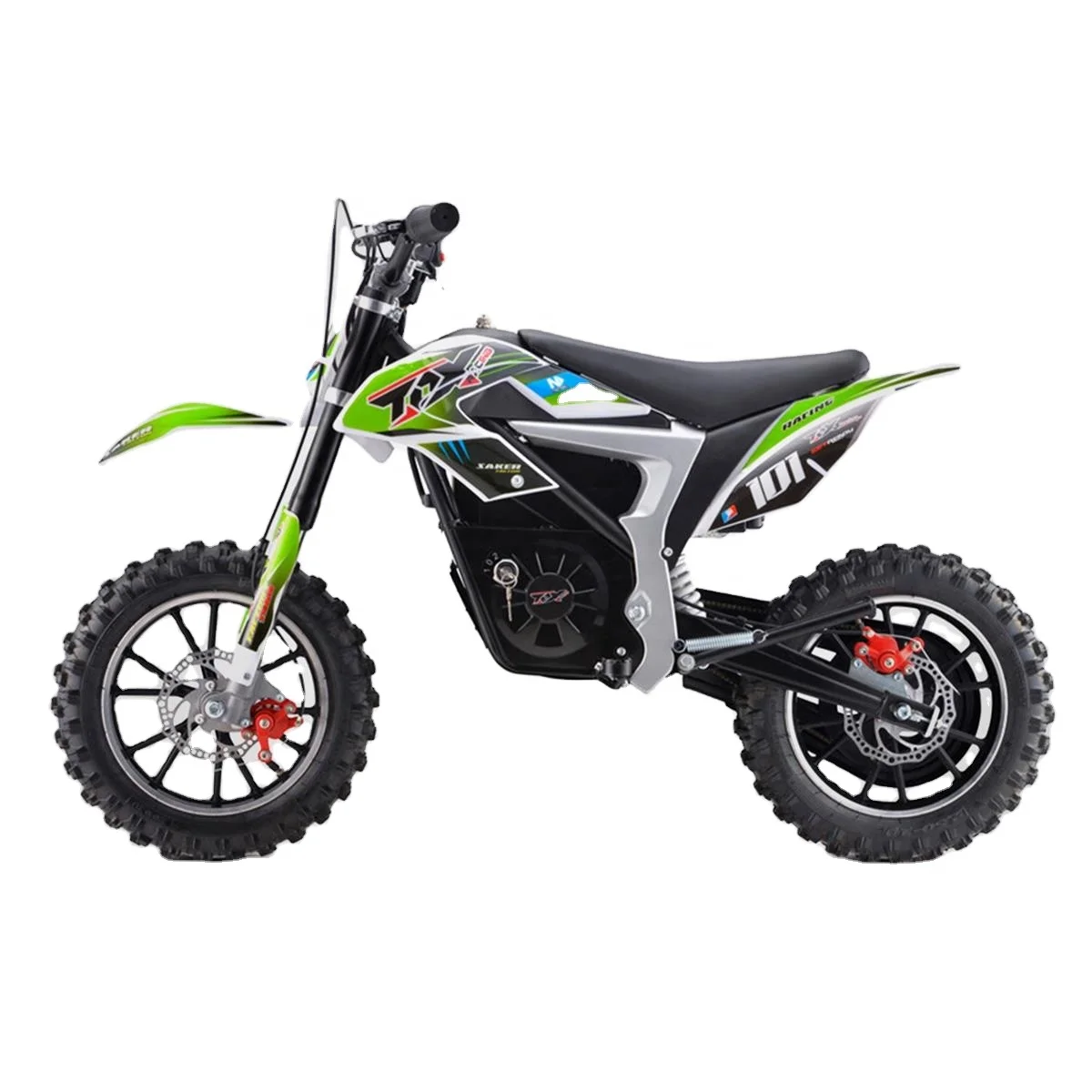 

500W 36V Electric Dirt Bike for Kids, 25km/h Off-Road Motorcycle with Dual Disc Brakes,for Trail Motocross Adventure