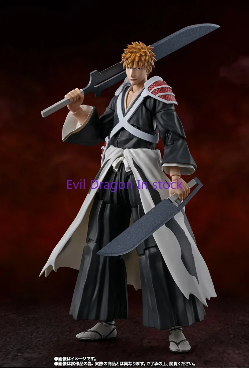 

100% Original Bandai Sh Figuarts Shf Bleach Souls Limited Ichigo Kurosaki Action Figure Anime Model Toy Figura Series