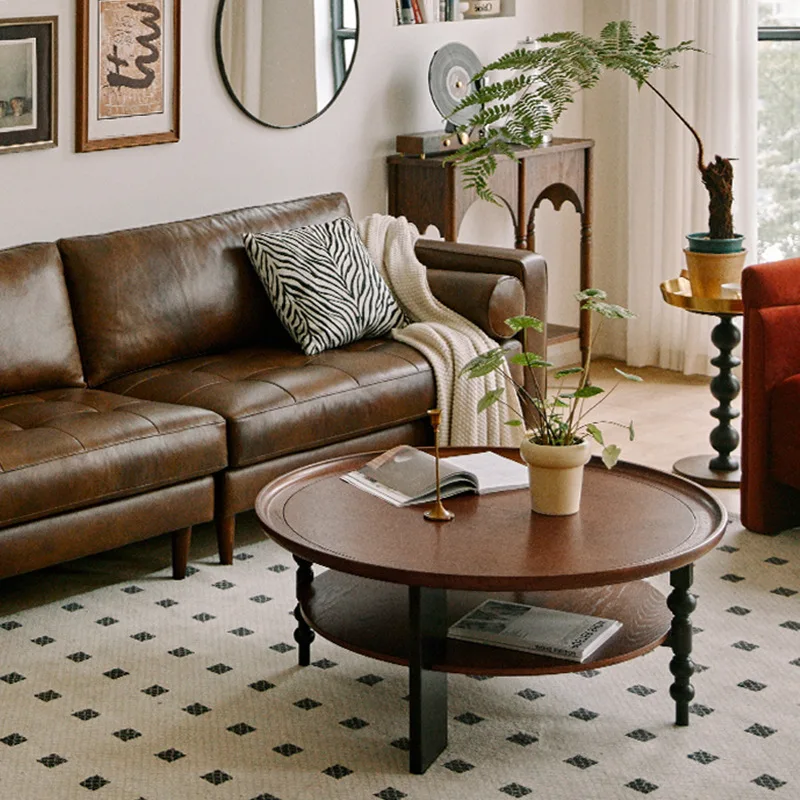 

Home Art Round coffee table