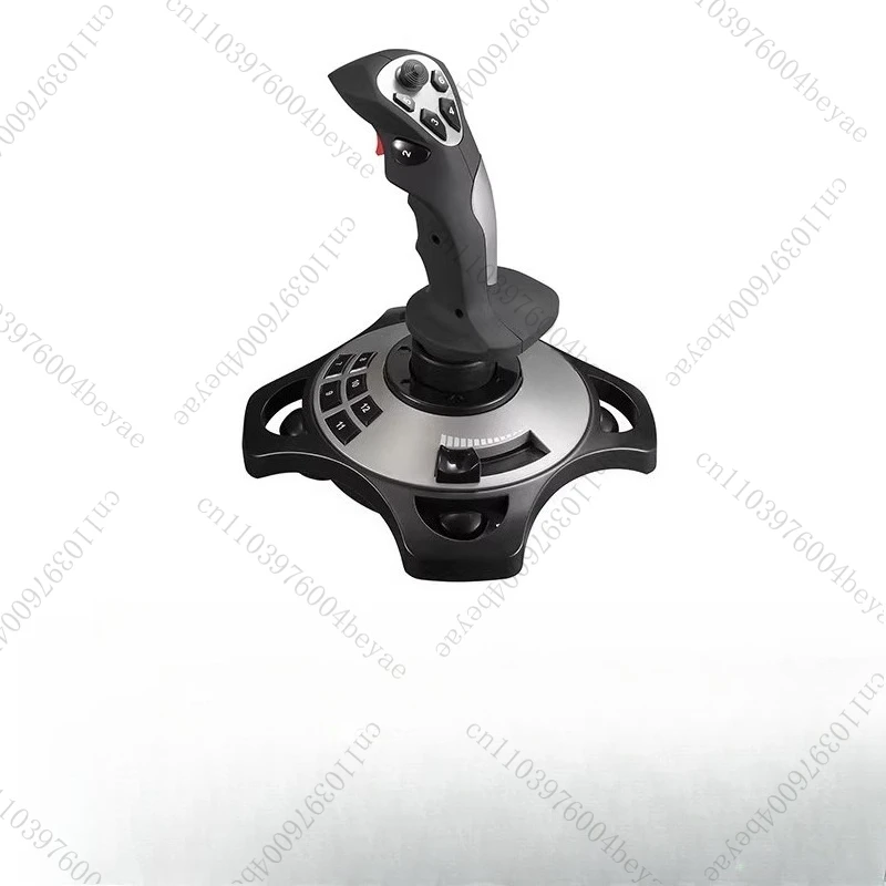 

Simulated flight controller, airplane joystick, computer game controller