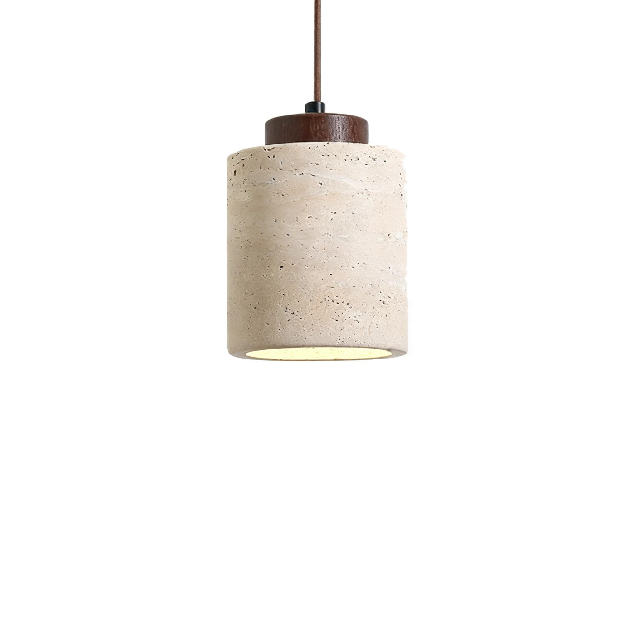 Contemporary Stone Light Stylish Pendant Light Showcases Unique Elements For Enhanced Interior CFL