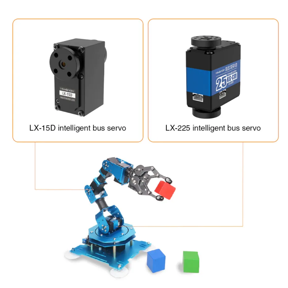 AI Intelligent Robotic Arm XArm 1S With Bus Servo for Robotics and Programming Learning