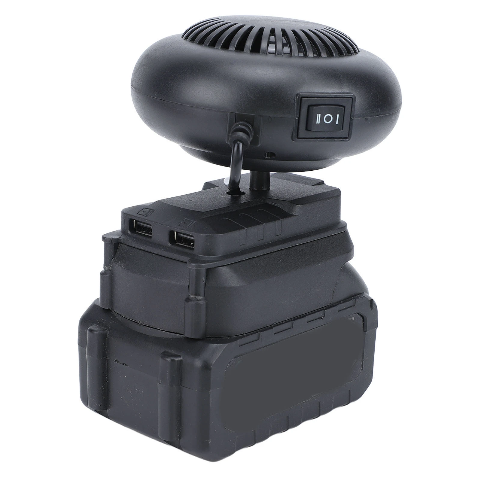 Pemanas Ruangan Bertenaga Baterai 12000mAh Tanpa Kabel Pemanas Portabel Listrik Penghilang Embun Beku untuk Mobil Roda Tiga untuk Luar Ruangan dan Rumah