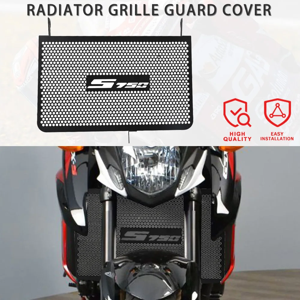 

2026 2025 Motorcycle Accessories Radiator Guard Grille Cover Protector FOR Suzuki GSX-S750 GSX-S750Z 2017-2021-2022-2023-2024