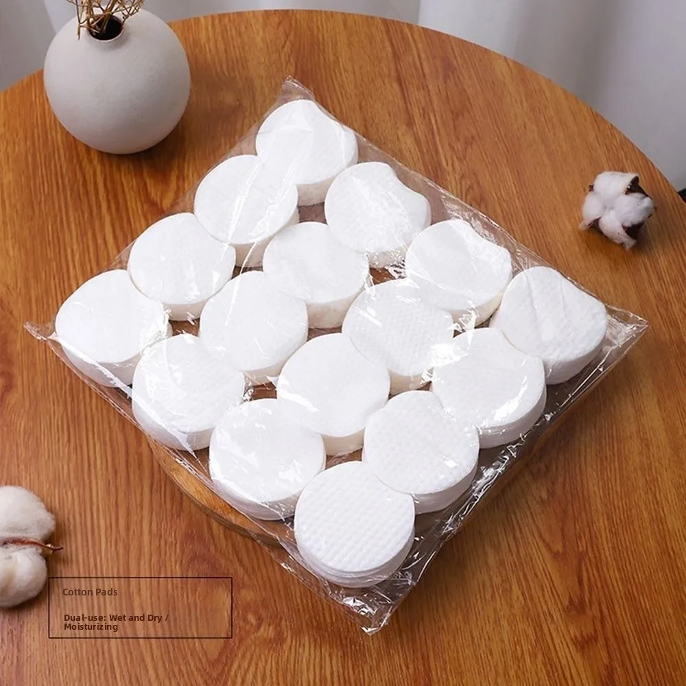 1200Pcs 소프트 메이크업 리무버 패드 일회용 신축성있는 페이셜 클렌징 패드 누락 코너 디자인 양면