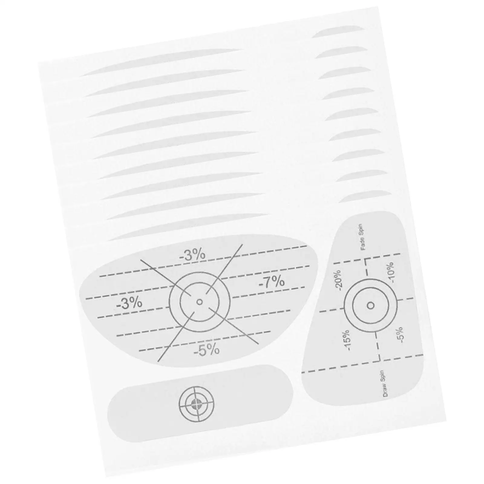 

10 шт., лента для гольфа, этикетка, ударная наклейка для клуба, улучшение точности качелей, обучающая практика, тренировочное оборудование для гольфа, водонепроницаемая наклейка