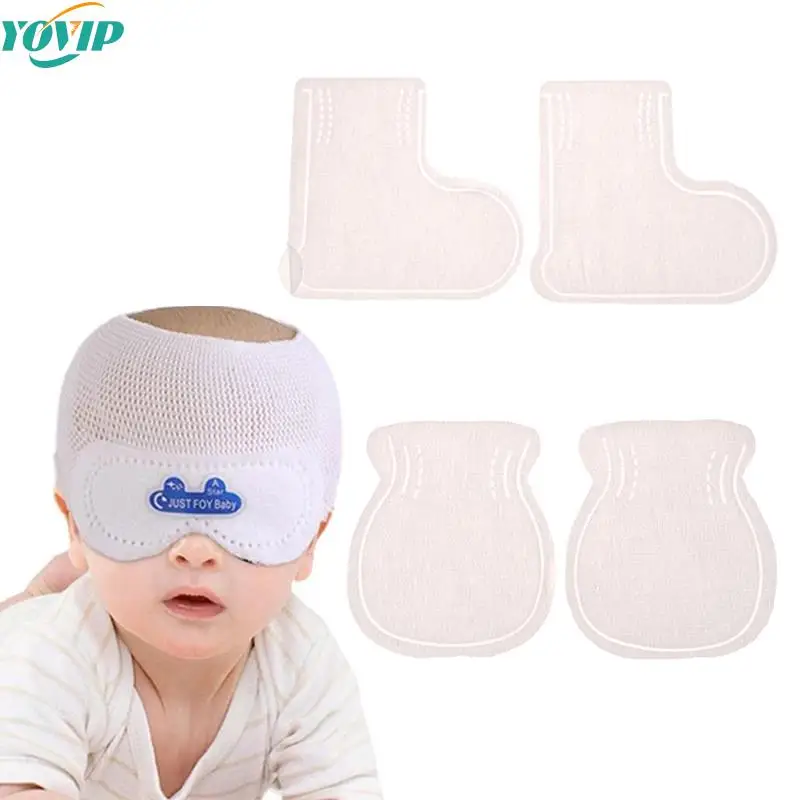 Newborn Baby Phototherapy Protective Eye Mask Eye Cover Baby Anti-Blue Light Sunproof Glove Foot Cover Newborn Baby Accessories