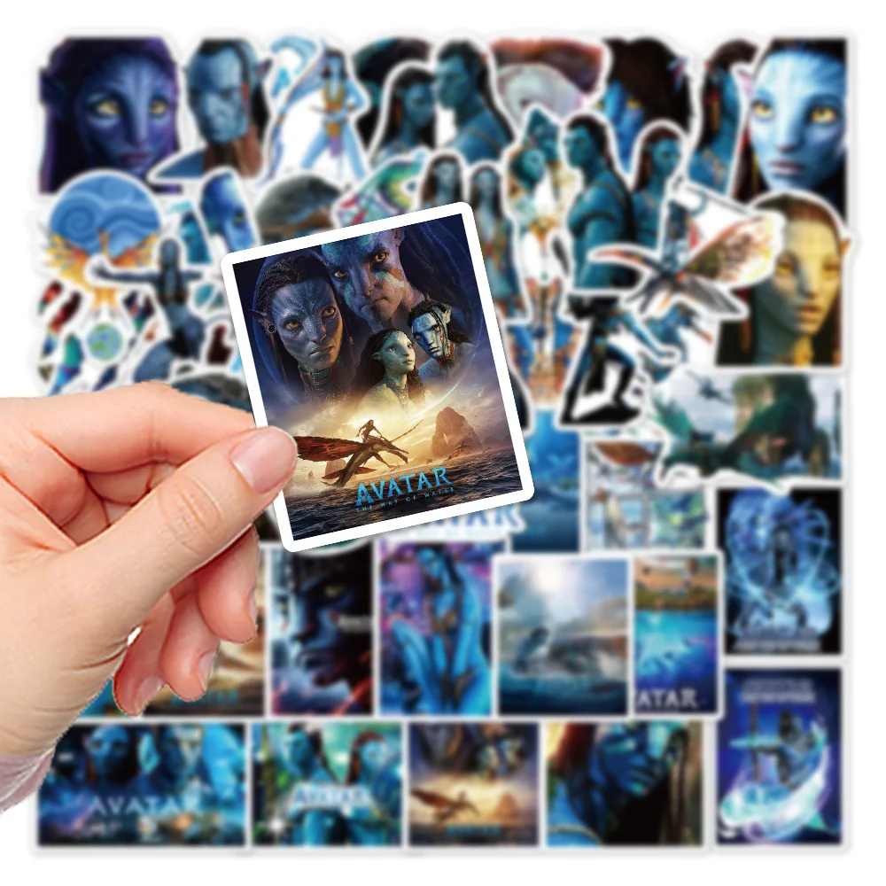 10/30/50PCS Disney Movie Avatar Stickers The Way of Water Decals DIY Skateboard Phone Car Vinyl Cool Cartoon Sticker for Kids