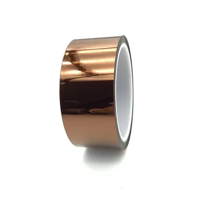 33M/Roll Insulated high-temperature tape 3-50mm width polyimide tape 3D printer anti welding heat transfer high-temperature tape