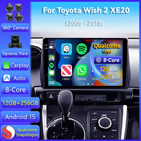 Android 15 For Toyota Wish 2 II XE20 2009 2010 2011 - 2018 Car Radio Stereo Multimedia Player Navigation GPS Wireless Carplay BT