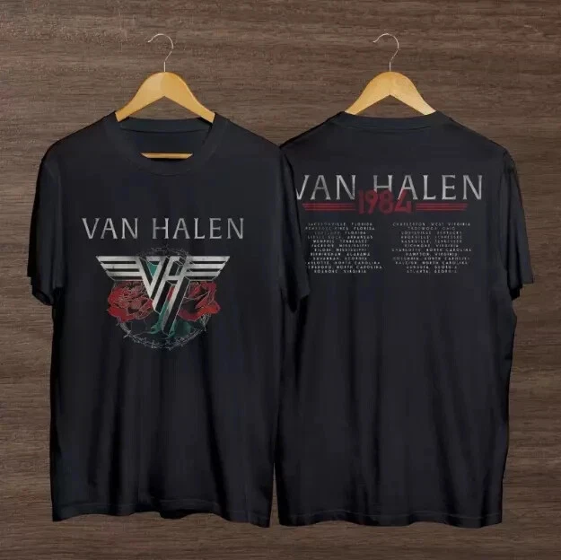 Nouveau T-shirt Van Halen 1991 pour le Tour « Unlawful Carnal Knowledge », en coton graphique, style unisexe haut de gamme, pour hommes et femmes