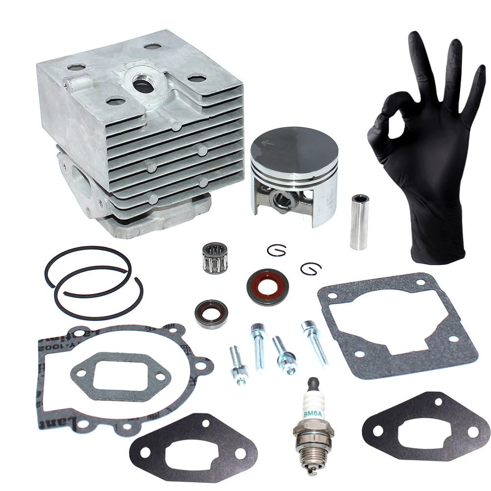 Imagem -04 - Kit de Pistão do Cilindro para Stihl Kit Br320 Br320l Br340 Br340l Br380 Br400 Br420 Br420c Sr320 Sr340sr400 Sr420 4203 020 1201