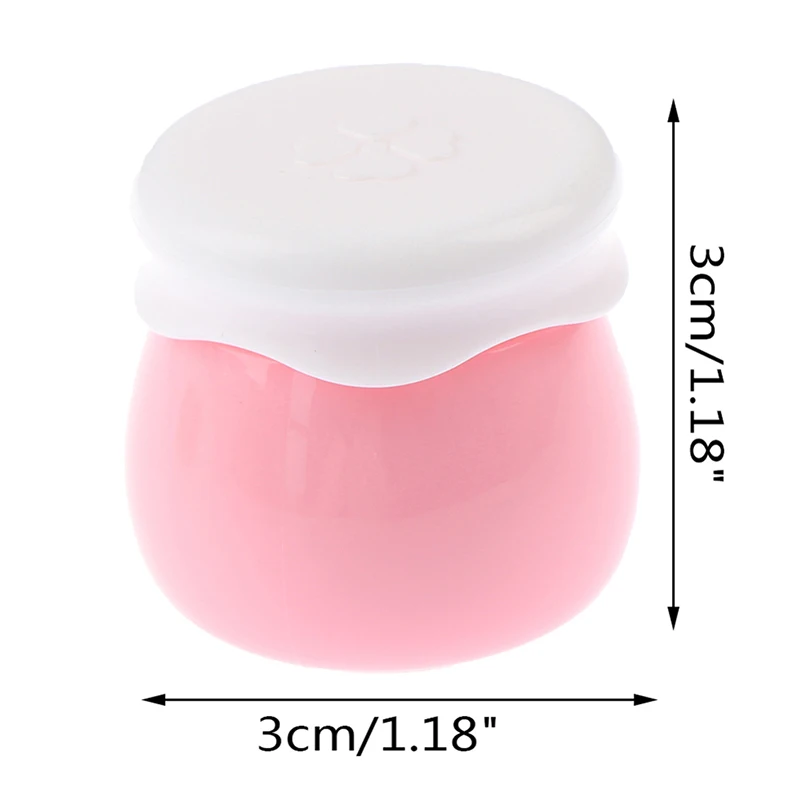 10G Plastic Cosmetic Empty Jar Pots Makeup Cream Lip Balm Refillable Container