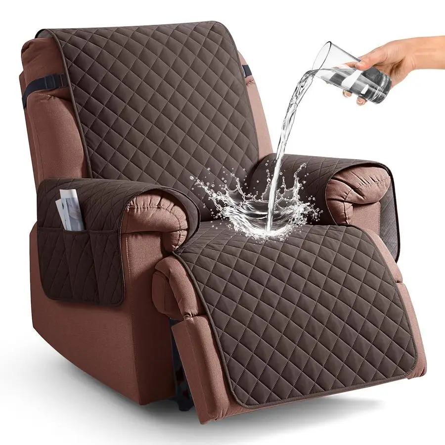 

Водонепроницаемый чехол для кресла-реклайнера (100% защита), чехлы для диванов-реклайнеров для домашних животных, собак, защитный чехол-накидка для мебели с эластичными вставками