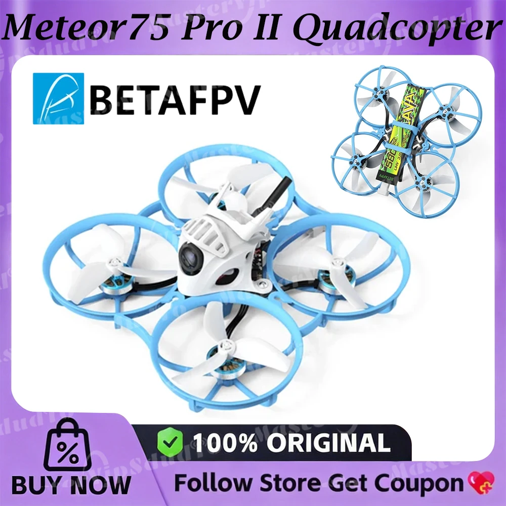 Drone Kit Octocopter - BETAFPV Meteor75 Pro II Quadricóptero Brushless