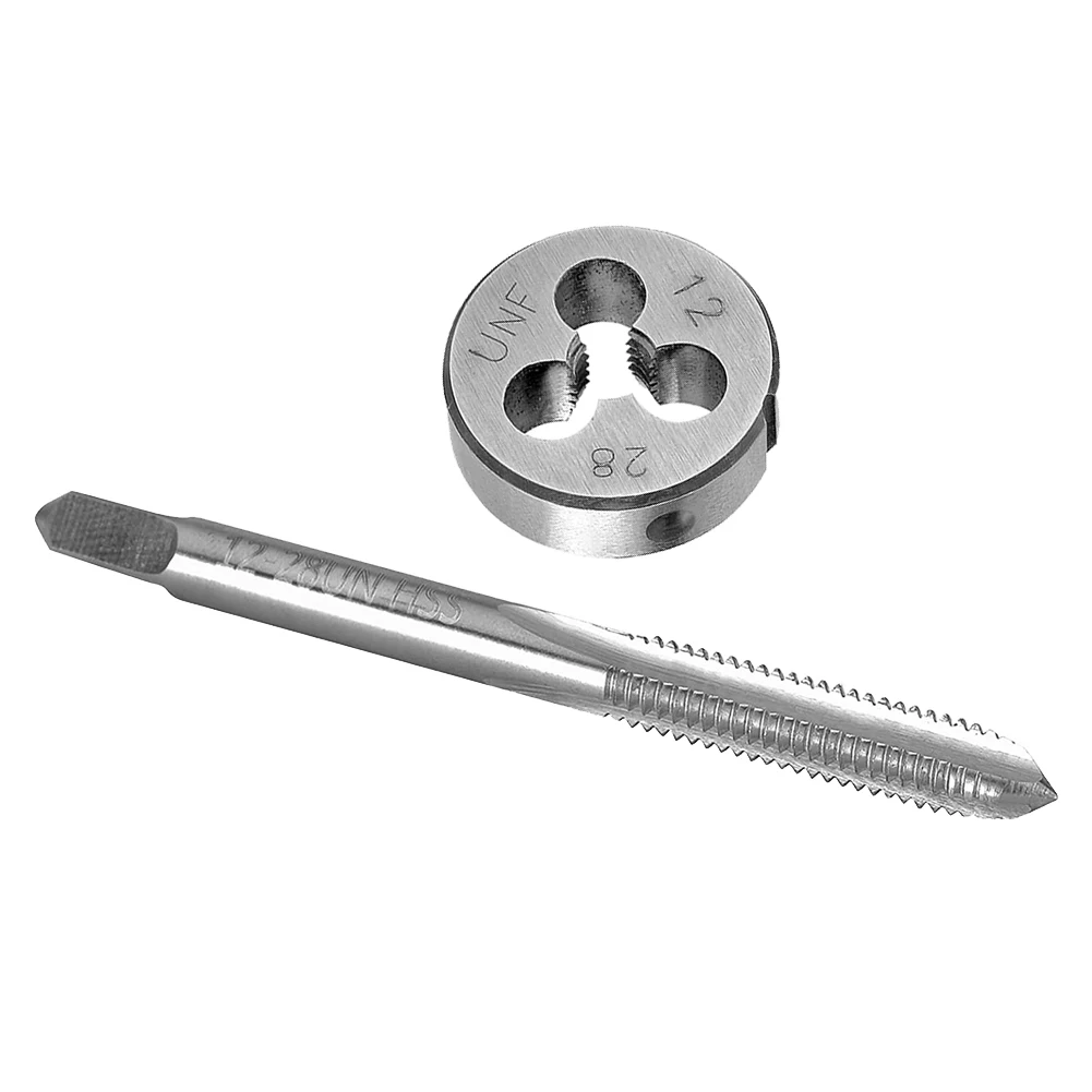 High Quality Replacement 12-28 UNF Tap Die Iron Right Hand Stainless Steel Steel 12-28 UNF Tap Aluminum Copper