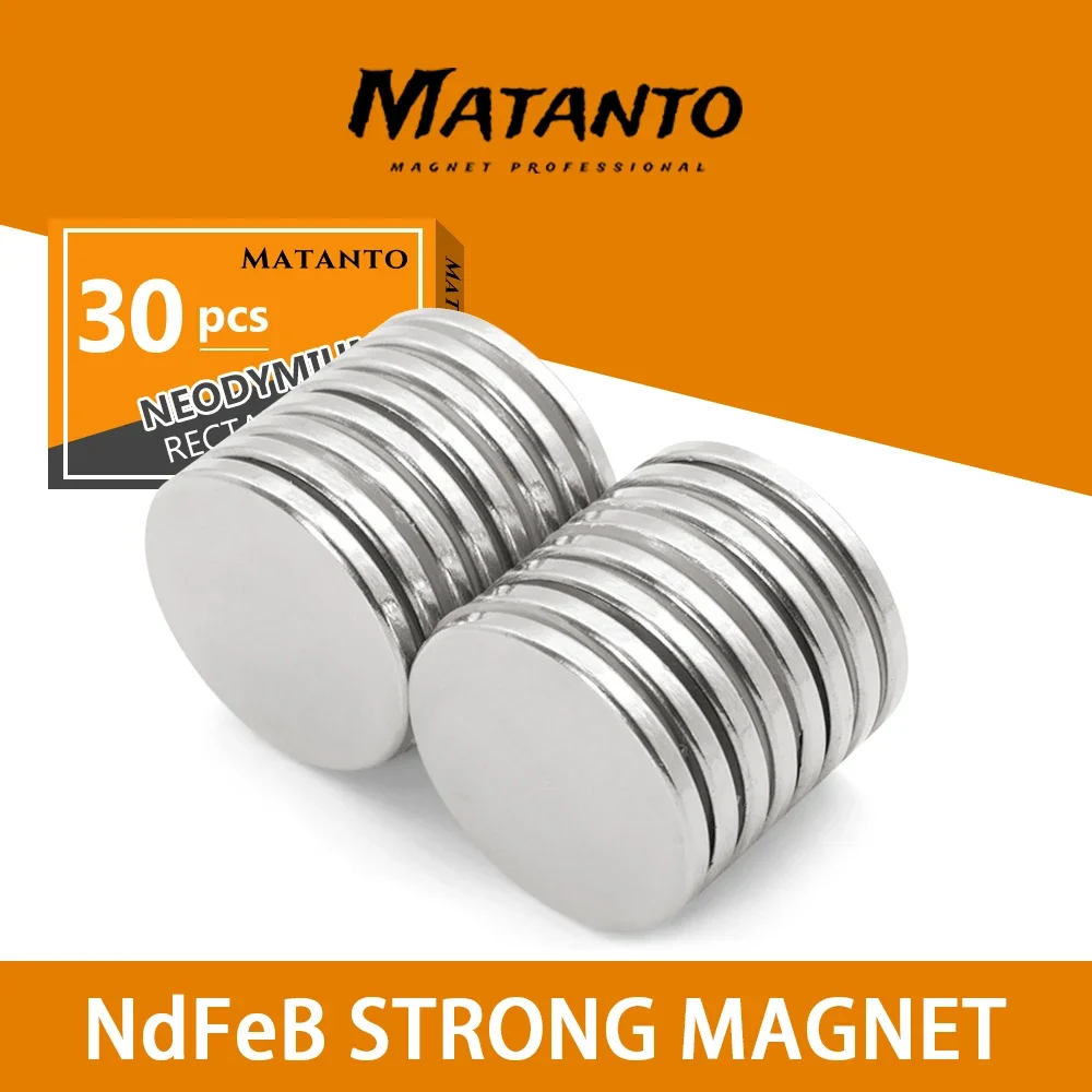 2/5/10/15/20/30PCS 30x3mm Powerful Strong Magnetic Disc Magnets N35 Round Neodymium Magnets 30X3 mm Big Rare Earth Magnet 30*3