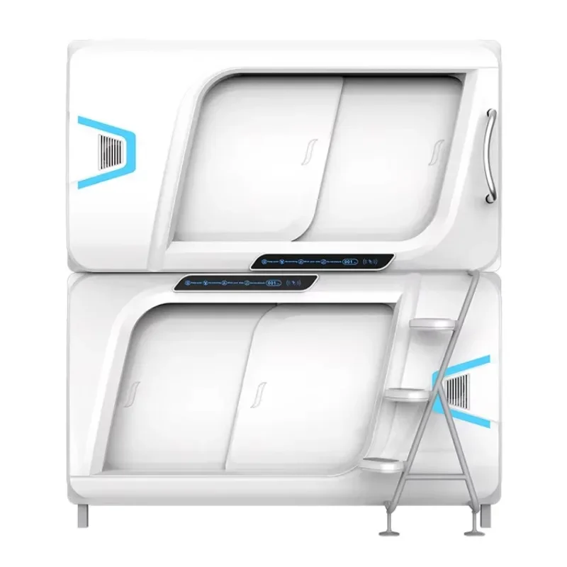 Space-Saving Sleep Cabin Bunk Bed Capsules Hotel Bed