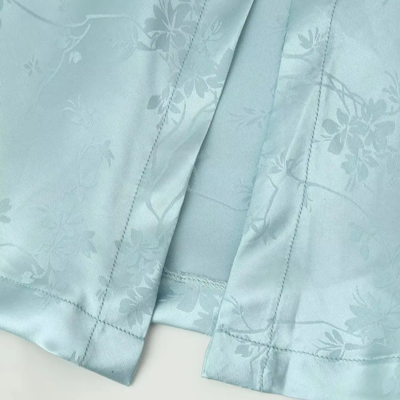 2026 Summer Women's Elegant Chinese Knot Button Sleeveless Jacquard Halter Midi Dress Lady Vintage A-line Floral Backless Robe view 6