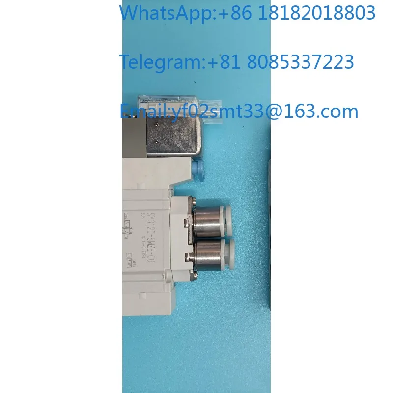 Multi-spec Pilot Air Solenoid Valve C6 C8 Thread Port SY5 Series,for Industrial Packaging Machinery Gas Switch Position Control